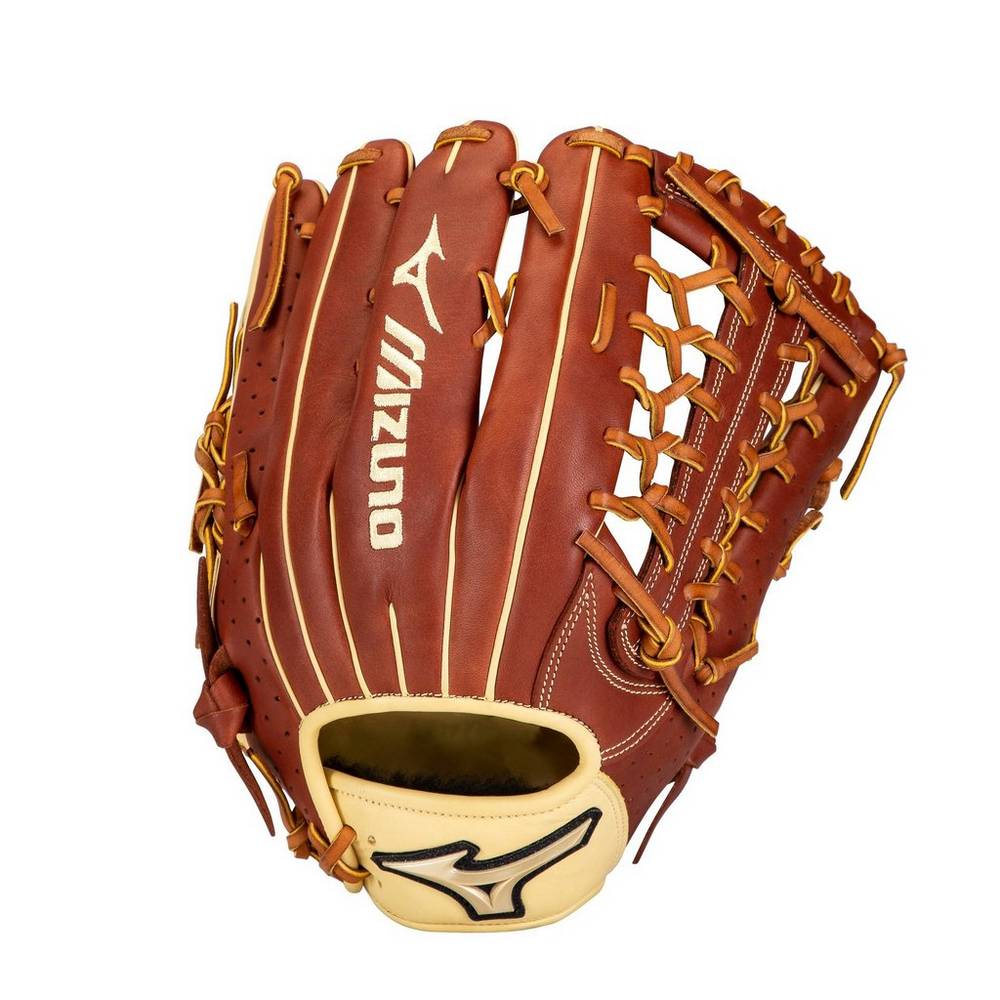 Mizuno Prime Elite Outfield 12.75" Női Kesztyű Barna GPR930584